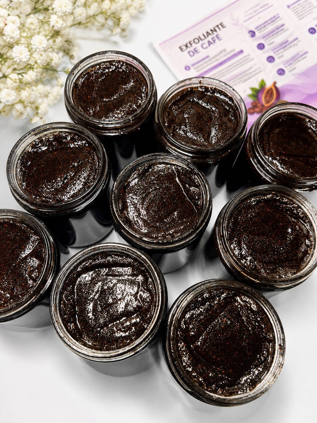 Coffee and cocoa scrub 8oz