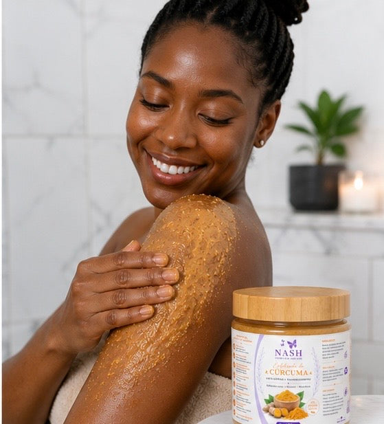 Exfoliante de Cúrcuma          8 oz | Nash Cosmetics