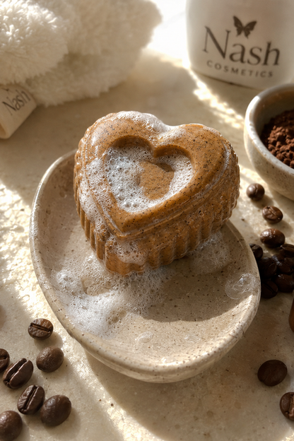 Jabón Exfoliante de Café y Cacao