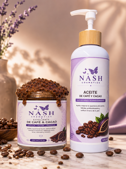Nash Kit Café & Cacao Reafirmante y Anti-Estrías